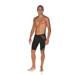 Arena Water Jammer -Sport Blue Motion 001383 black black grey front l 1