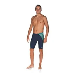 Arena Water Jammer -Sport Blue Motion 001383 navy green navy front l 1