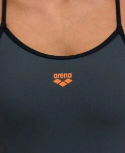 Arena Women's Solid Lace Back -Sport Blue Motion 004651 530 women s swimsuit lace back solid 004