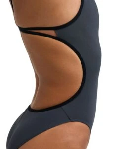 Arena Women's Solid Lace Back -Sport Blue Motion 004651 530 women s swimsuit lace back solid 005