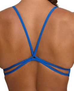Arena Women's Solid Lace Back -Sport Blue Motion 004651 720 women s swimsuit lace back solid 005