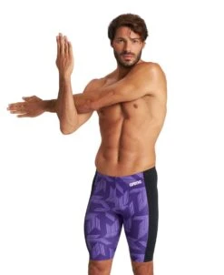 Arena Puzzled Jammer -Sport Blue Motion 004655 590 m puzzled jammer f 001 o