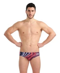 Arena Marbled Brief 12 Arena Marbled Brief -Sport Blue Motion 005554 740 men s swim briefs marbled 001 o