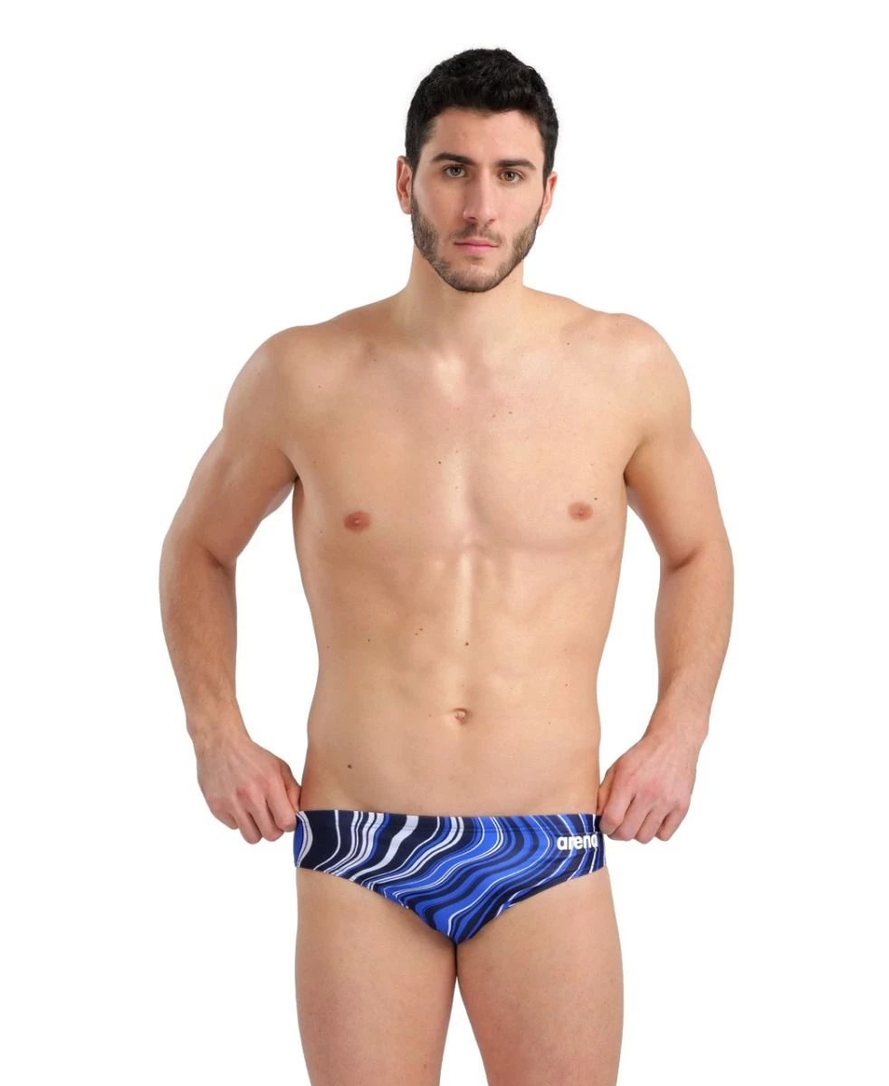 Arena Marbled Brief 6 Arena Marbled Brief - Image 4
