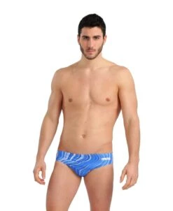 Arena Marbled Brief 14 Arena Marbled Brief -Sport Blue Motion 005554 777 men s swim briefs marbled 001 o