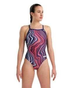 Arena Marbled Light Drop Back 12 Arena Marbled Light Drop Back -Sport Blue Motion 005563 740 women s swimsuit lightdrop back marbled 001 o