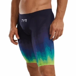 TYR Venzo Influx Low Waist Jammer 23 TYR Venzo Influx Low Waist Jammer -Sport Blue Motion 10 4