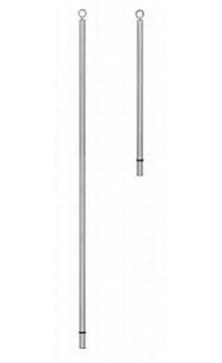 False Start Stanchion 88" With Anchor 3 False Start Stanchion 88" With Anchor