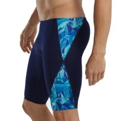 TYR Crystalized Jammer 36 TYR Crystalized Jammer -Sport Blue Motion 13 3