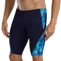 TYR Crystalized Jammer 34 TYR Crystalized Jammer -Sport Blue Motion 15 2