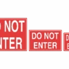 Do Not Enter Sign -Sport Blue Motion 18124