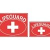 Lifeguard Oval Sign -Sport Blue Motion 18140