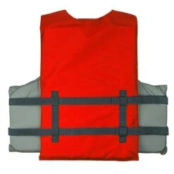 RISE Adult Rip Stop Life Vest -Sport Blue Motion 2001rs red back