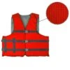 RISE Adult Rip Stop Life Vest -Sport Blue Motion 2001rs red front 1 withswatch