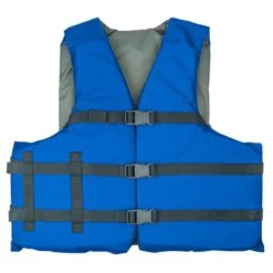 RISE Adult Rip Stop Life Vest -Sport Blue Motion 2001rs royal front