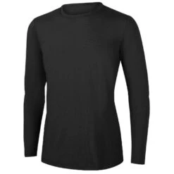 RISE Solid Long Sleeve Crew Neck Rashguard -Sport Blue Motion 2604b
