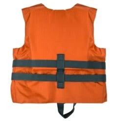 RISE Children's Rip Stop Life Vest -Sport Blue Motion 3004rs rustic orange back