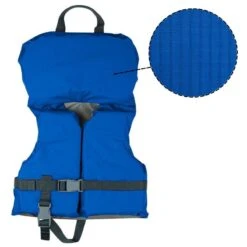 RISE Infant Rip Stop Life Vest -Sport Blue Motion 3303rs blue front withswatchnew 1
