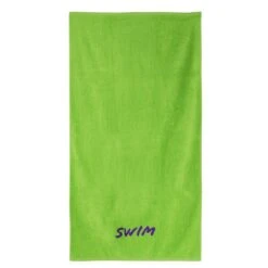Swim Towel 5 Swim Towel -Sport Blue Motion 3896sw front lime green 3