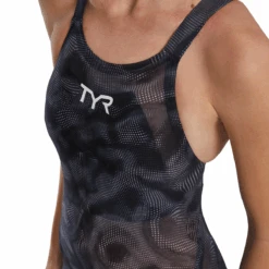 TYR Avictor Exolon Open Back Kneeskin 16 TYR Avictor Exolon Open Back Kneeskin -Sport Blue Motion 5 3 1