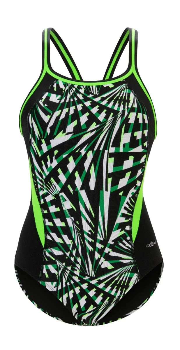 Dolfin Women's Print Color Block DBX Back One Piece 16 Dolfin Women's Print Color Block DBX Back One Piece - Image 14