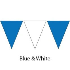 Plastic Backstroke Flags - 45 Ft. (Pair) 13 Plastic Backstroke Flags - 45 Ft. (Pair) -Sport Blue Motion 600120 blu wht