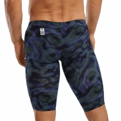 TYR Avictor Exolon Low Waist Jammer -Sport Blue Motion 6 2 1