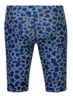 Dolfin Men's Print Jammer -Sport Blue Motion 7010 b71d back