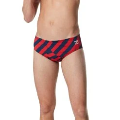 Speedo Vortex Maze Brief 15 Speedo Vortex Maze Brief -Sport Blue Motion 7052264985 x1