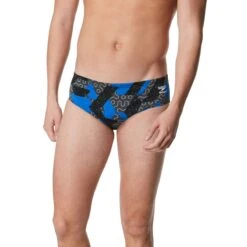 Speedo Ruse Blocks Brief -Sport Blue Motion 7052266431 x1