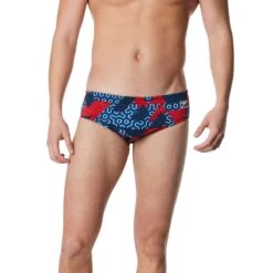 Speedo Ruse Blocks Brief -Sport Blue Motion 7052266985 x1