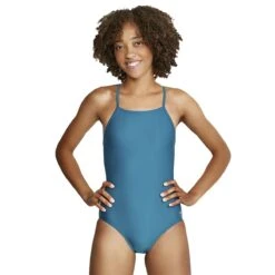 Speedo Solid Flyer Onepiece 12 Speedo Solid Flyer Onepiece -Sport Blue Motion 7192137ba 1 copy