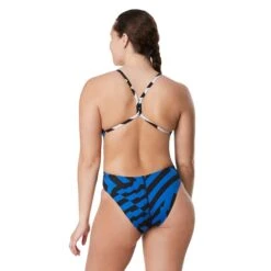 Speedo Vortex Maze Open Back -Sport Blue Motion 7192251431 x2