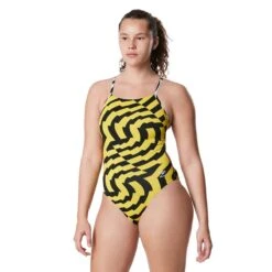 Speedo Vortex Maze Open Back -Sport Blue Motion 7192251722 x3