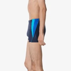Speedo Fitness Splice Square Leg 13 Speedo Fitness Splice Square Leg -Sport Blue Motion 7300167 fitness splice square leg navy 1