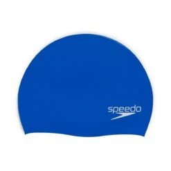 Speedo Elastomeric Solid Swim Cap 13 Speedo Elastomeric Solid Swim Cap -Sport Blue Motion 7510192 420