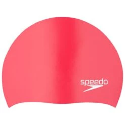 Speedo Elastomeric Solid Swim Cap 12 Speedo Elastomeric Solid Swim Cap -Sport Blue Motion 7510192 649