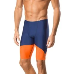 Speedo Spark Splice Jammer 25 Speedo Spark Splice Jammer -Sport Blue Motion 7705914 spark splice jammer navy orange 1 9