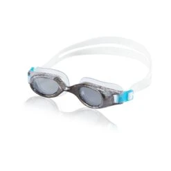 Speedo Jr. Hydrospex Print Goggles -Sport Blue Motion 7750132 silver