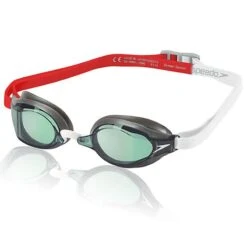 Speedo Speed Socket 2.0 Mirrored Goggle 19 Speedo Speed Socket 2.0 Mirrored Goggle -Sport Blue Motion 7750204 fiery red