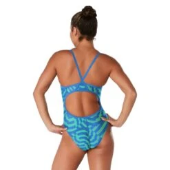 Speedo St Vortex Maze Flyback 19 Speedo St Vortex Maze Flyback -Sport Blue Motion 8 002411421 x2