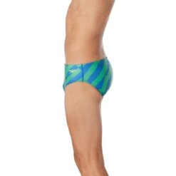 Speedo ST Vortex Maze Brief 28 Speedo ST Vortex Maze Brief -Sport Blue Motion 8 002573421 x3