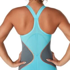Speedo Fastskin LZR Pure Intent Closed Back Kneeskin 21 Speedo Fastskin LZR Pure Intent Closed Back Kneeskin -Sport Blue Motion 8 11975h578 w1