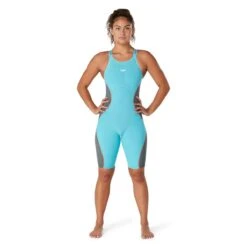 Speedo Fastskin LZR Pure Intent Closed Back Kneeskin 26 Speedo Fastskin LZR Pure Intent Closed Back Kneeskin -Sport Blue Motion 8 11975h578 x4