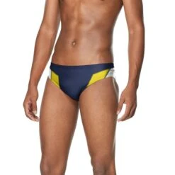 Speedo Edge Splice Brief 26 Speedo Edge Splice Brief -Sport Blue Motion 8 7052258419 x1