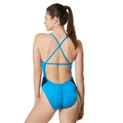 Speedo Edge Splice Crossback -Sport Blue Motion 8 7192257427 x2