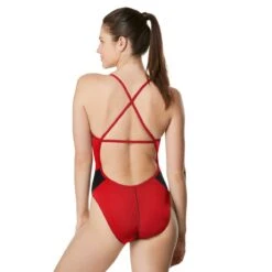 Speedo Edge Splice Crossback -Sport Blue Motion 8 7192257972 x2