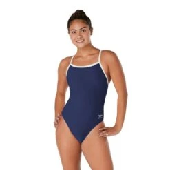 Speedo Solid Endurance Flyback -Sport Blue Motion 8 819016414 x1