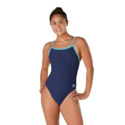 Speedo Solid Endurance Flyback -Sport Blue Motion 8 819016427 x1