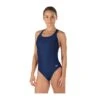 Speedo Solid Super Pro Back 1 Speedo Solid Super Pro Back -Sport Blue Motion 819002 navy front